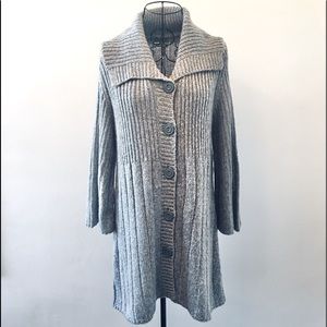 Long Gray Cardigan